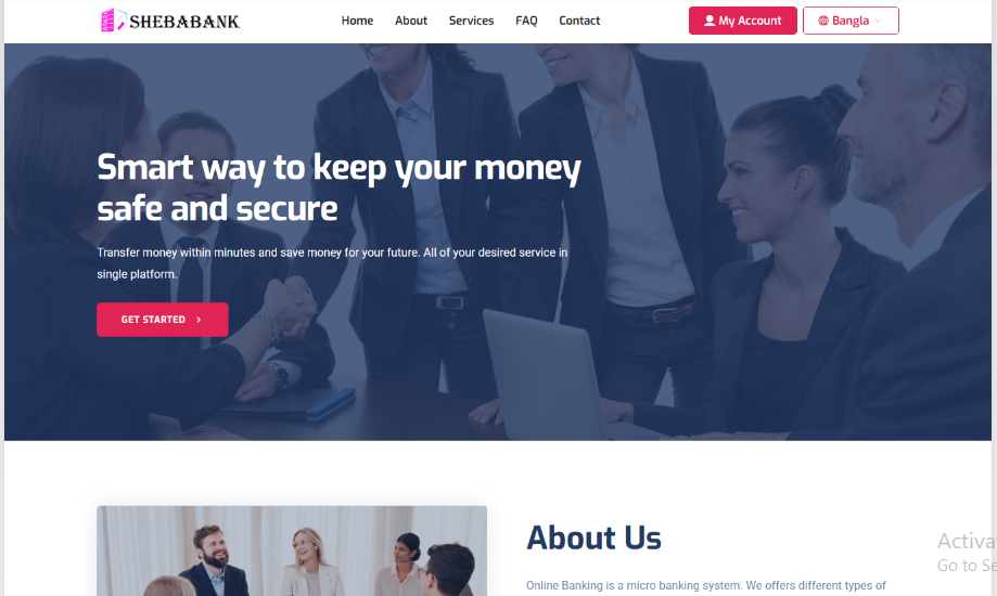 Sheba Bank - Complete Banking System